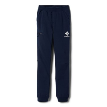 Columbia Broek Jongens, Branded French Terry Jogger Donkerblauw, 38EAMTKNL